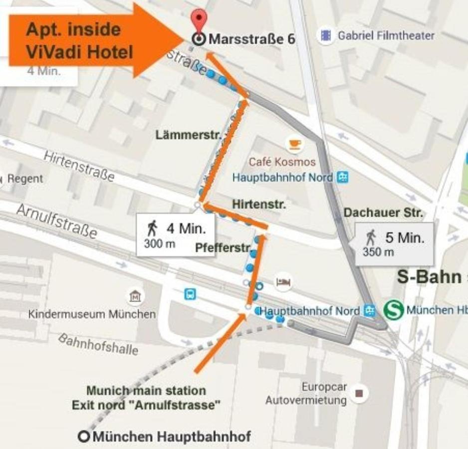 Jezza Apart Suite München Kültér fotó